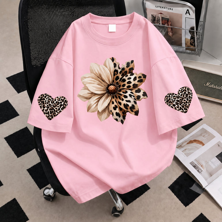 Camiseta Feminina Flor Selvagem