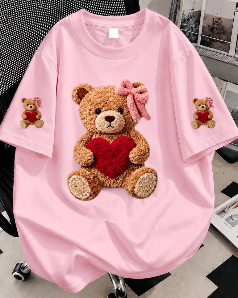 Camiseta Feminina Aguenta Coração