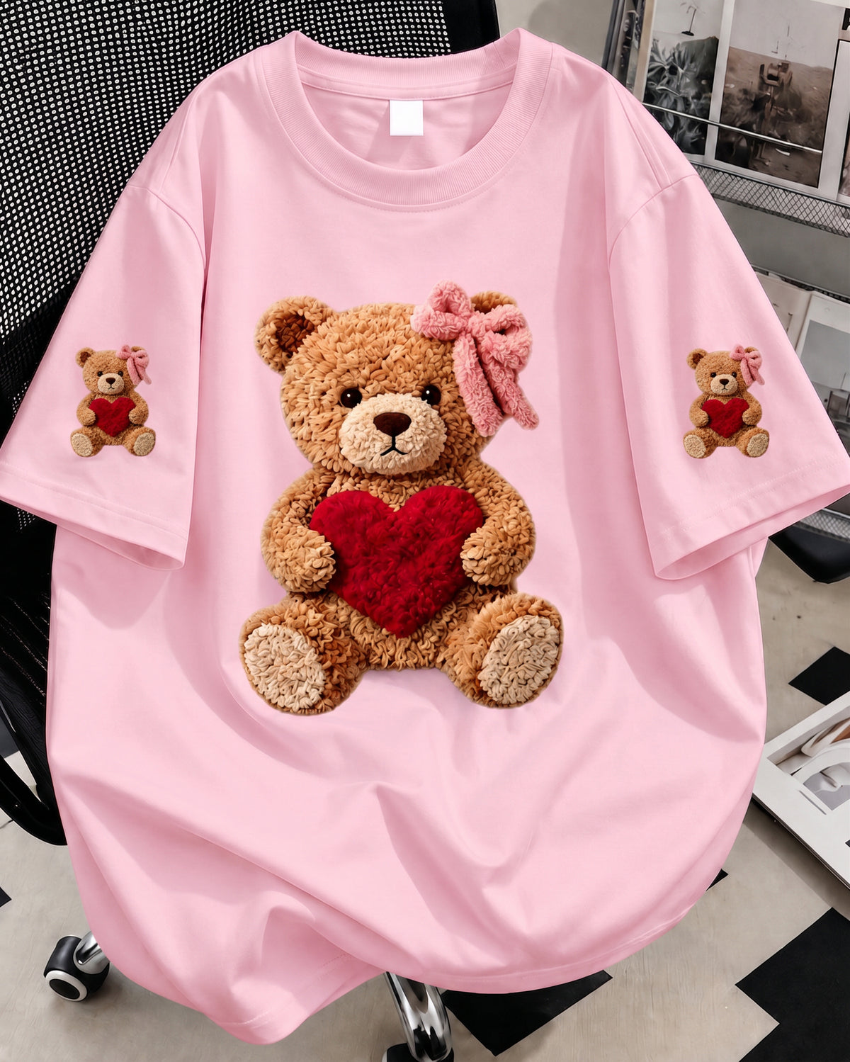 Camiseta Feminina Aguenta Coração