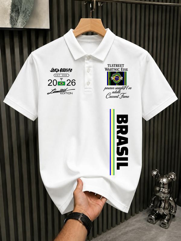 Camisa Polo Brasil 2026 Branco produto